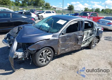 2016 Honda Civic Ex из США, поврежденный, VIN 19XFC2F76GE050369